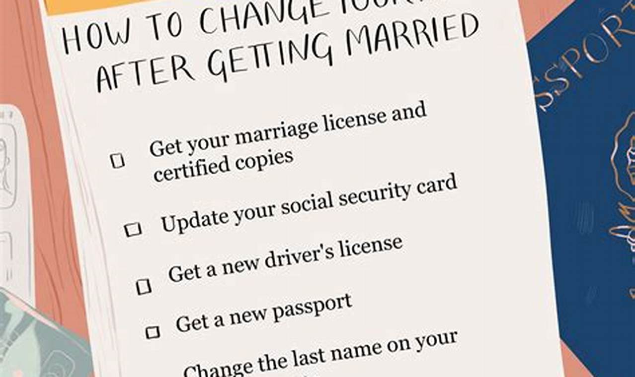 How to Legally Change Your Name After Marriage: A Step-by-Step Guide