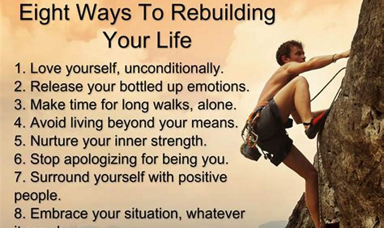 How to Rebuild Your Life After a Crisis