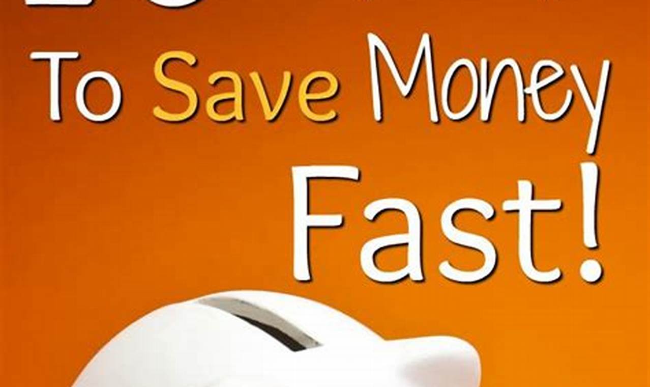How to Save Money Fast: 10 Easy Ways to Save