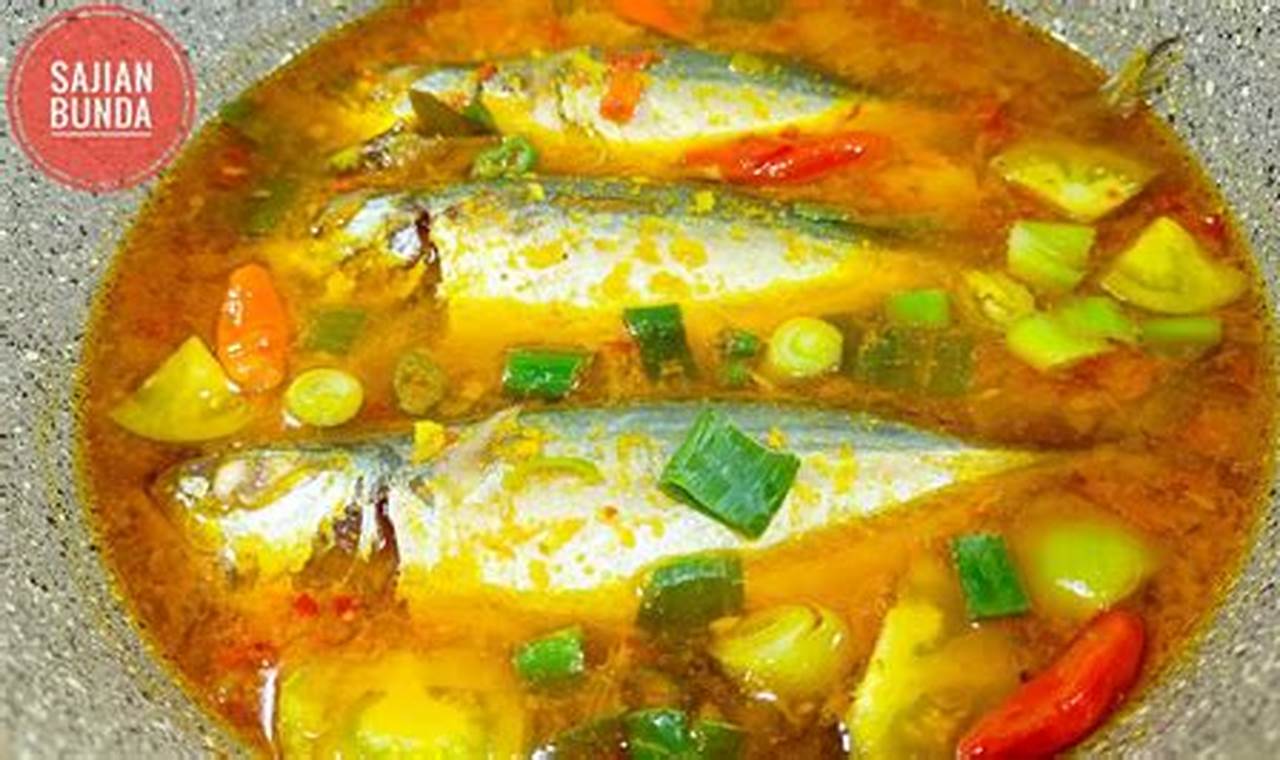 Terungkap! Rahasia Kelezatan Ikan Kembung Kuah Asam Manado