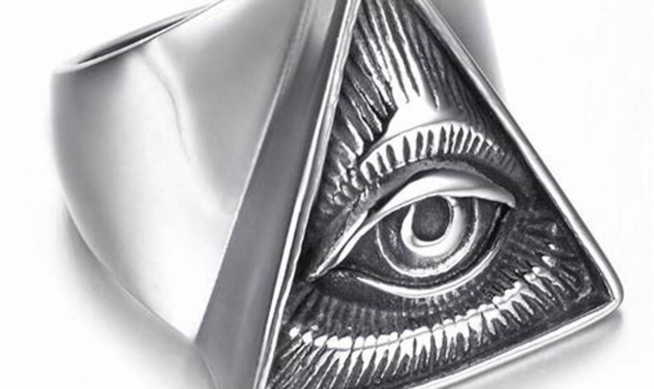 illuminati eye ring