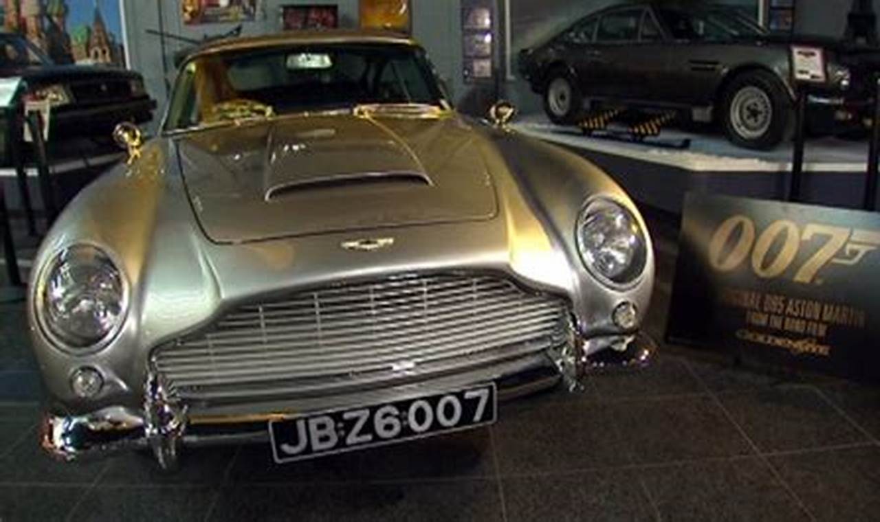 Unveiling the Legendary James Bond Car Collection: A Journey into Cinematic Automotive Excellence