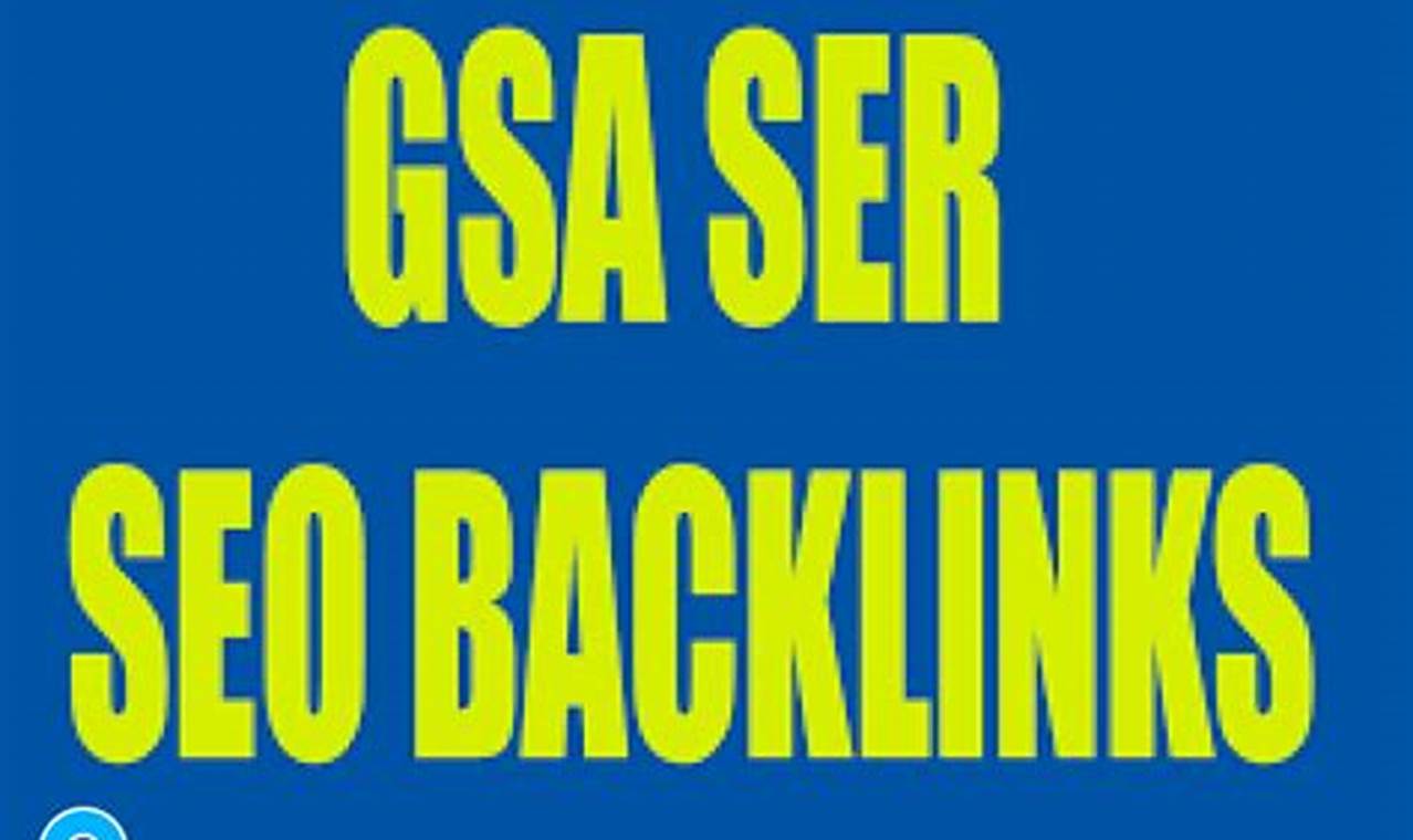 8 Manfaat Jasa Backlink GSA yang Jarang Diketahui