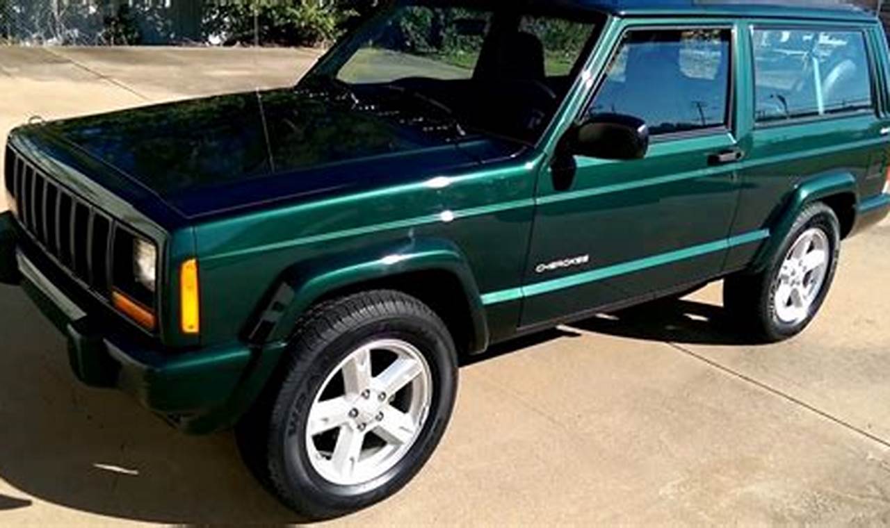 jeep cherokee 4 cylinder for sale