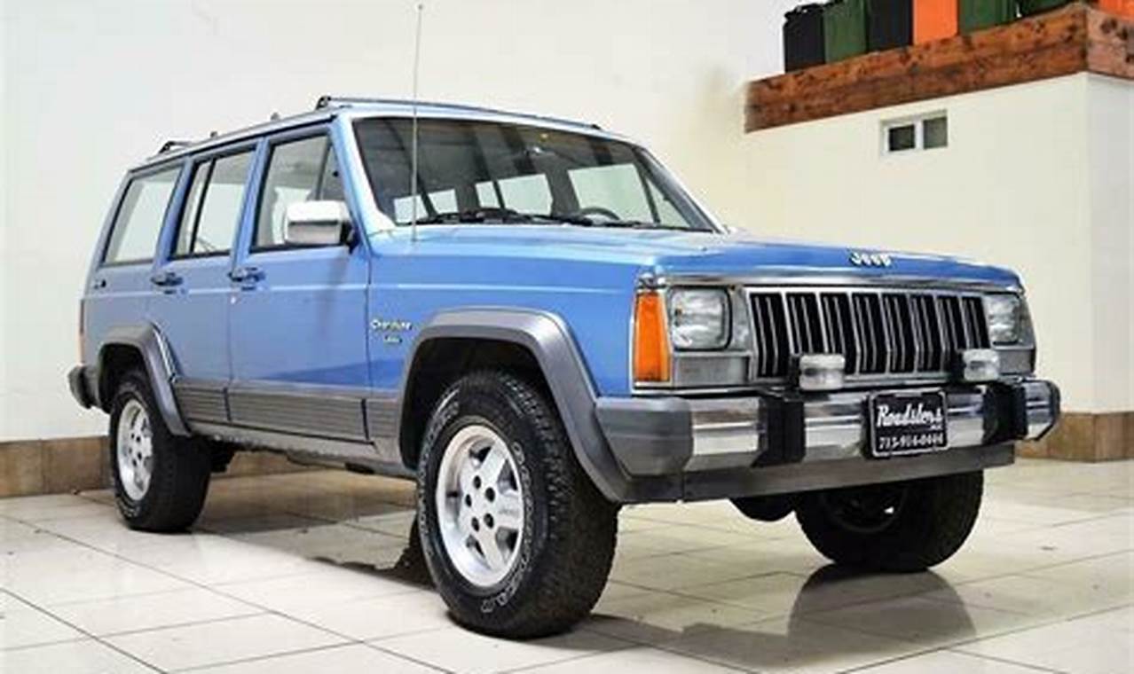 jeep cherokee for sale cheap 1990's under 1000