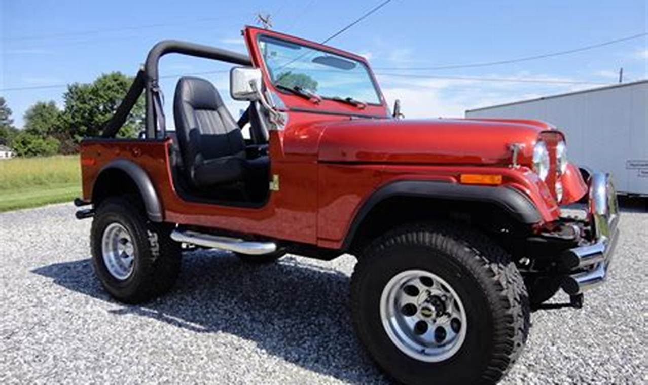 jeep cj for sale nc