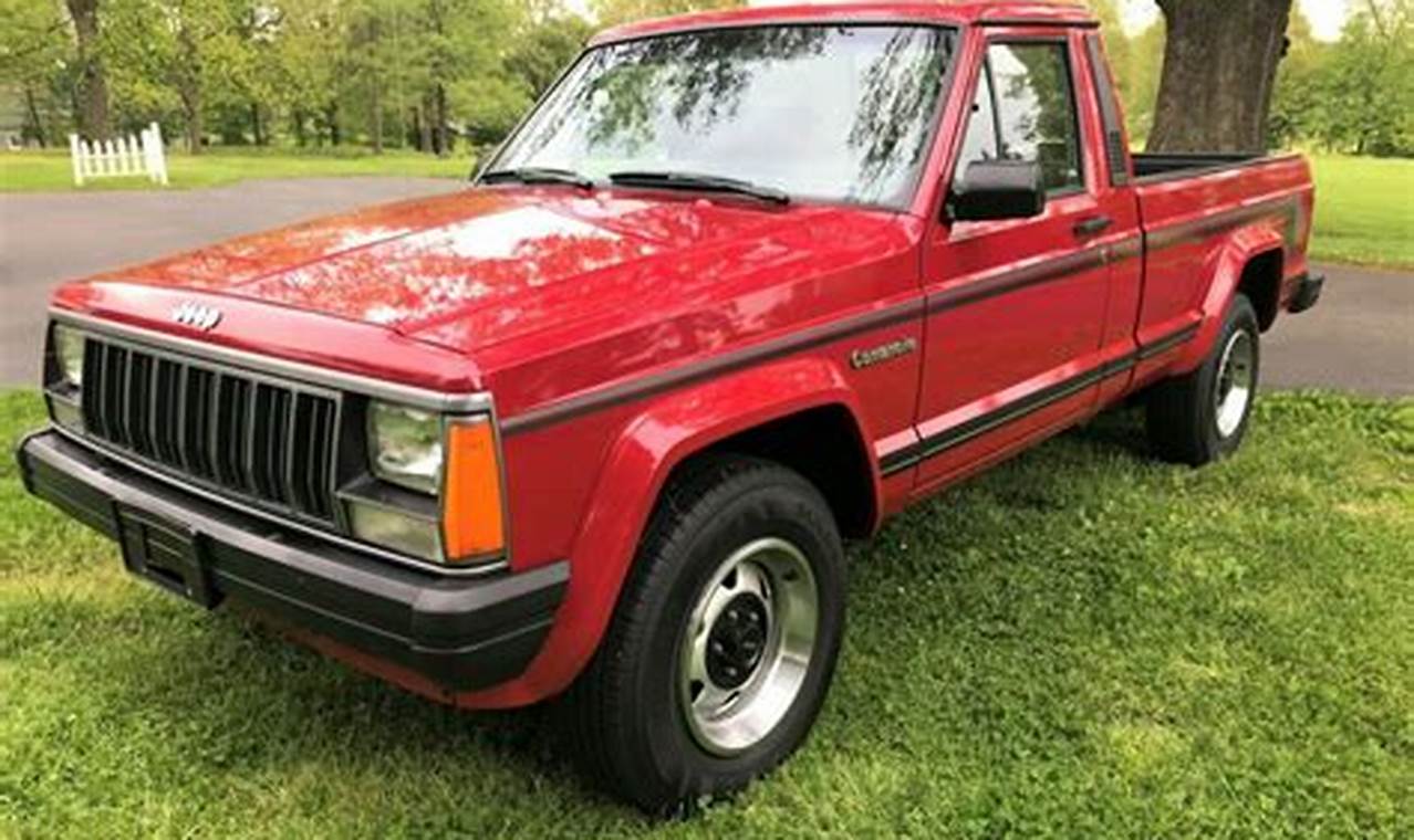 jeep comanche truck for sale