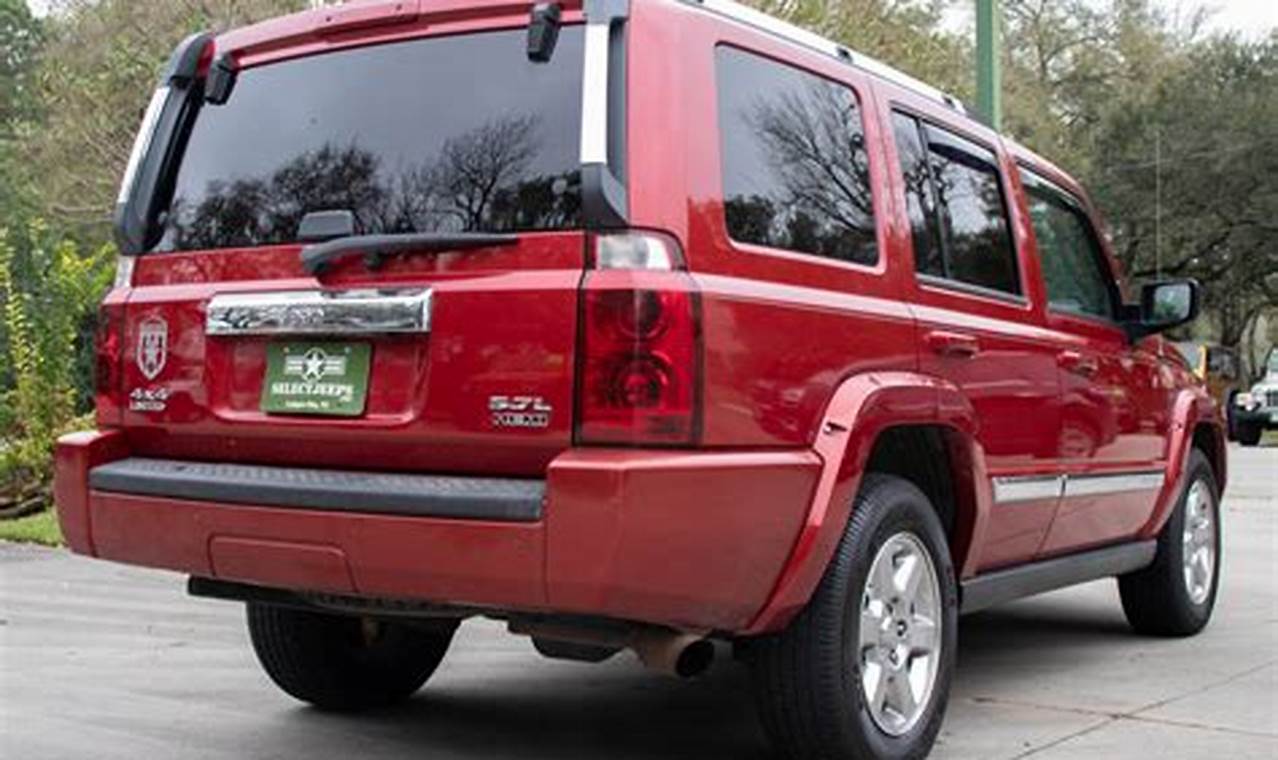 jeep commander cars for sale