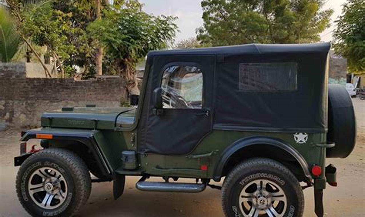 jeep for sale in india