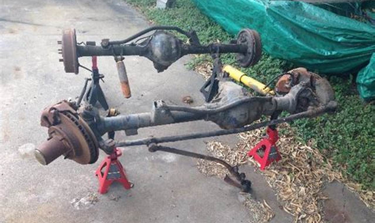jeep front axle for sale