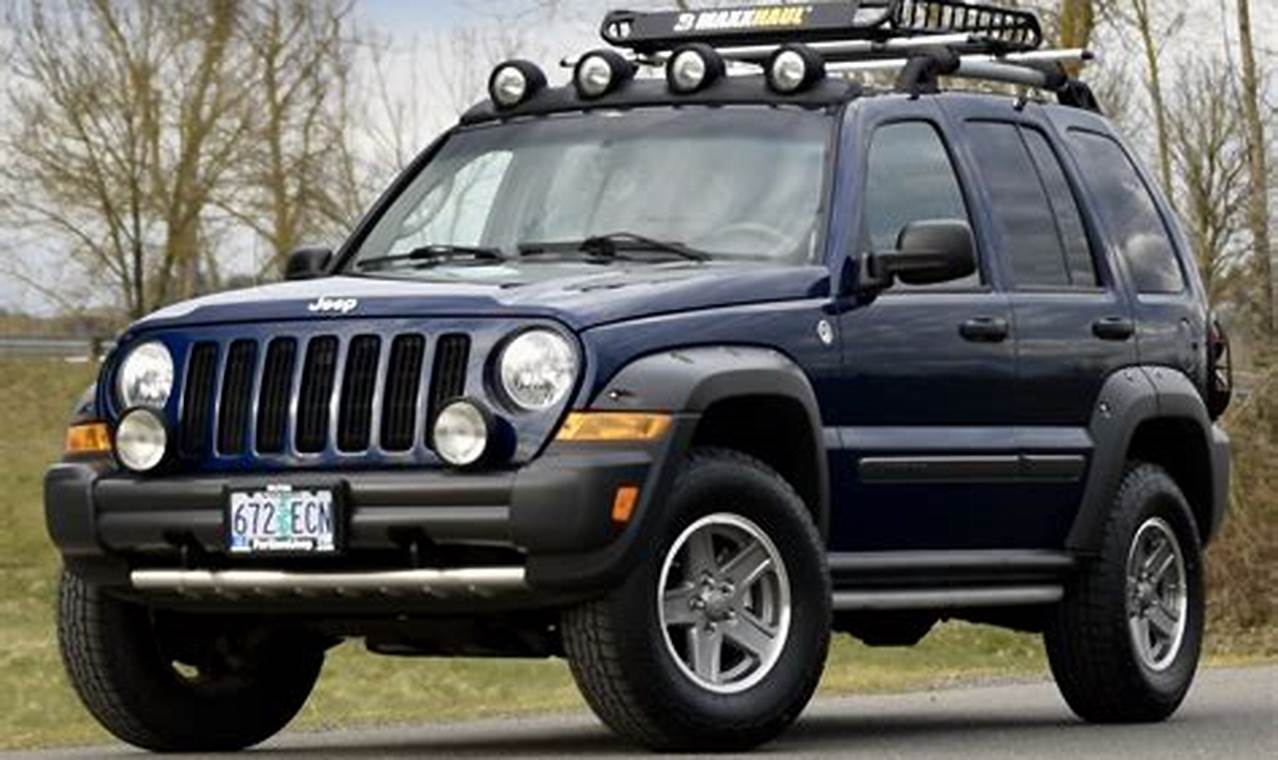 jeep liberty for sale with 4wd and 6 speed transmission