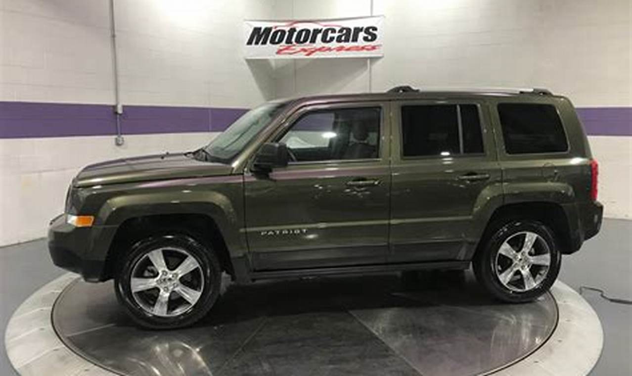 jeep patriot 4xr for sale