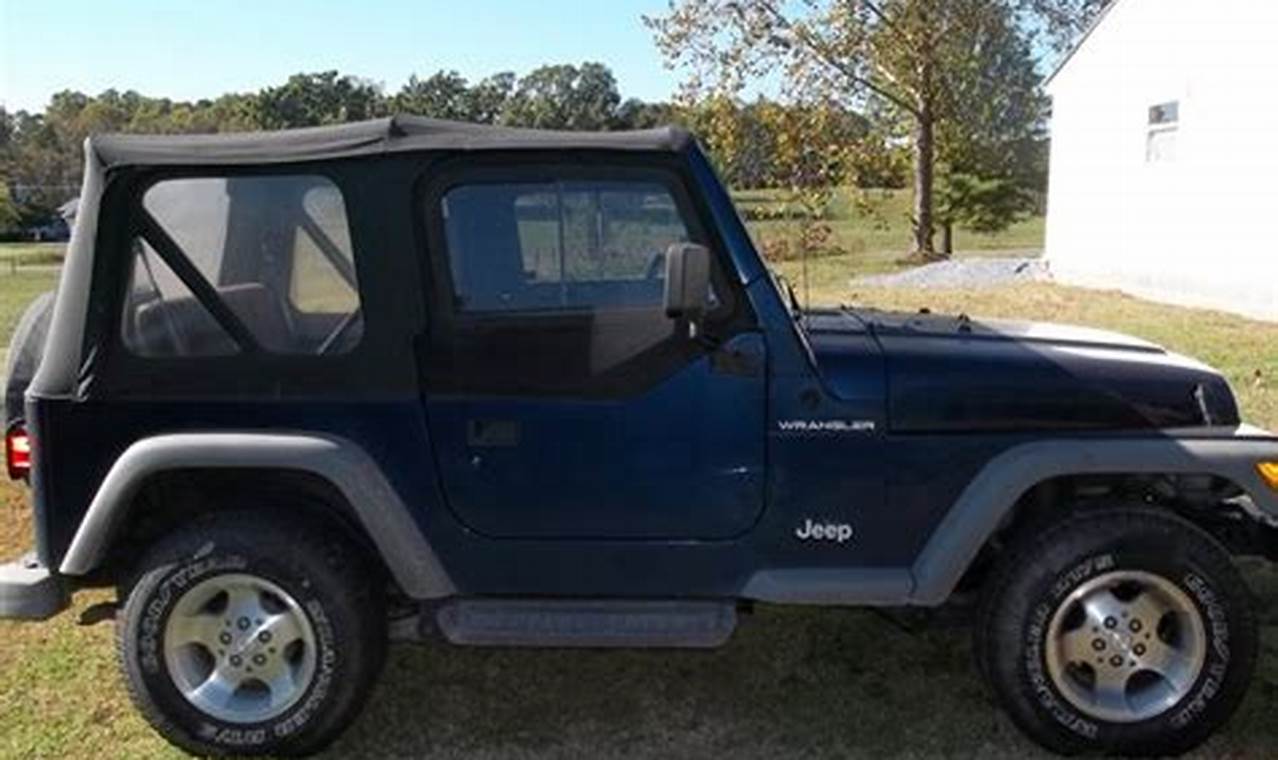 jeep wrangler for sale by owner max $2000