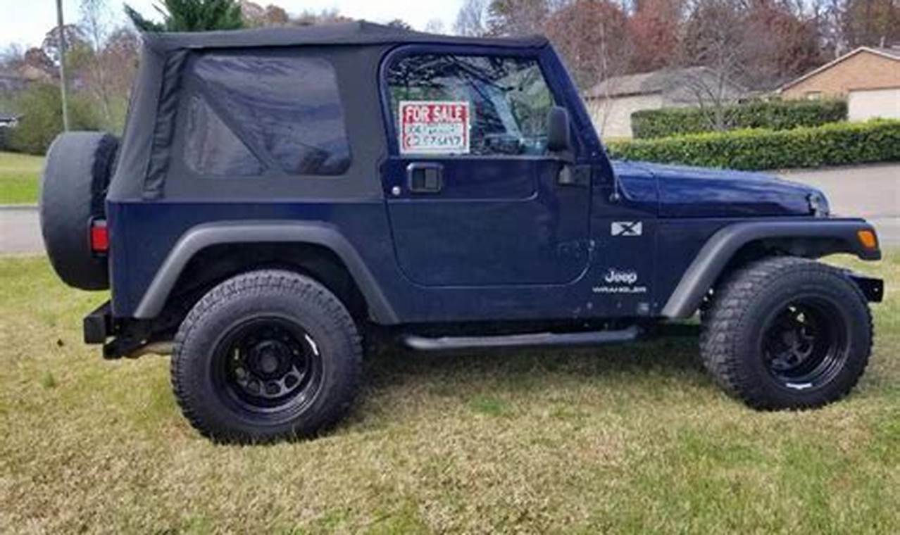 jeep wrangler for sale in tennessee