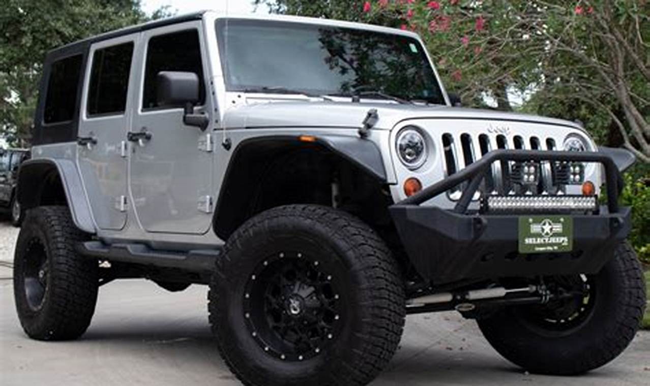 jeep wrangler unlimited 2009 for sale