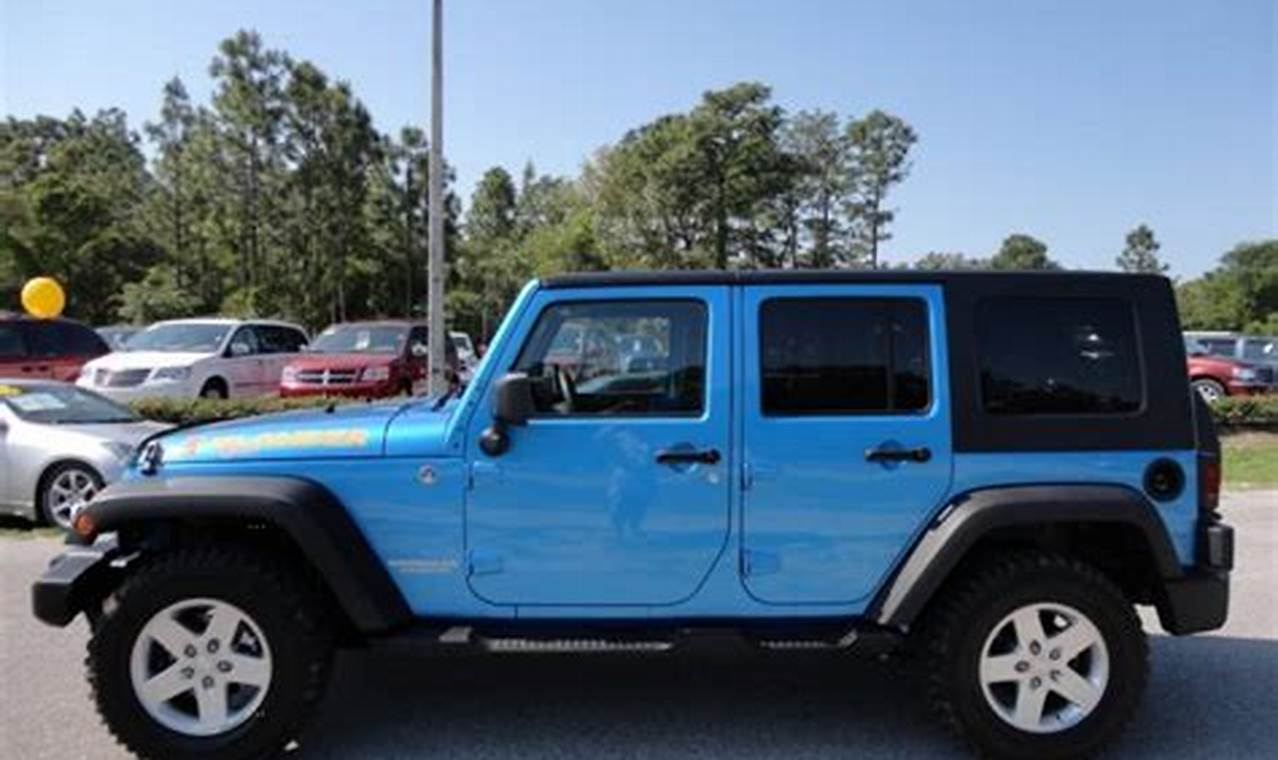 jeep wrangler unlimited islander for sale