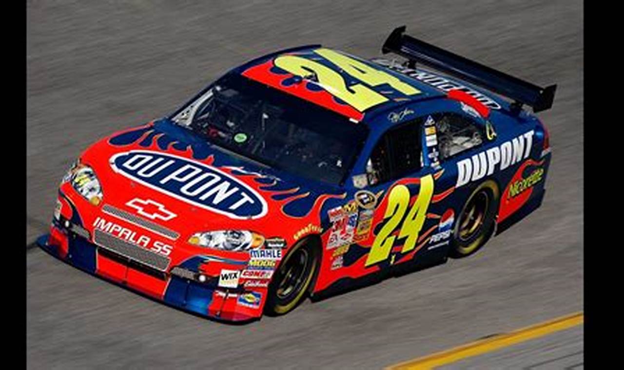 The Ultimate Guide to Jeff Gordon's Legendary Car Collection: Unveiling Racing History
