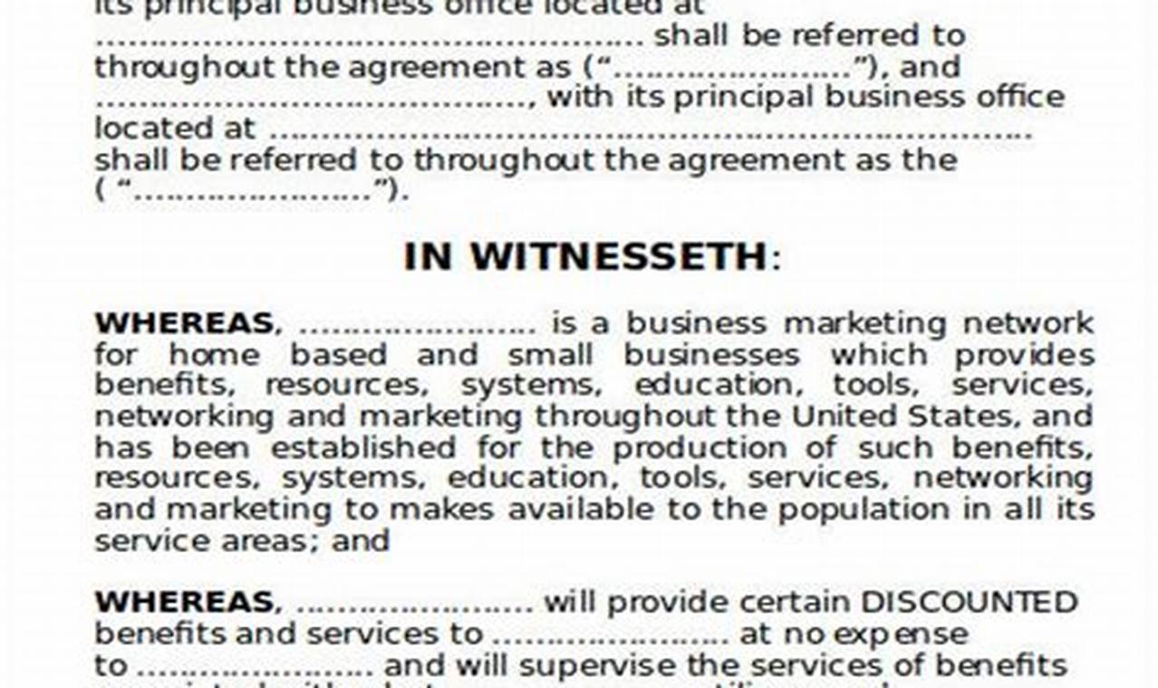 Joint Marketing Agreements: A Guide for Businesses