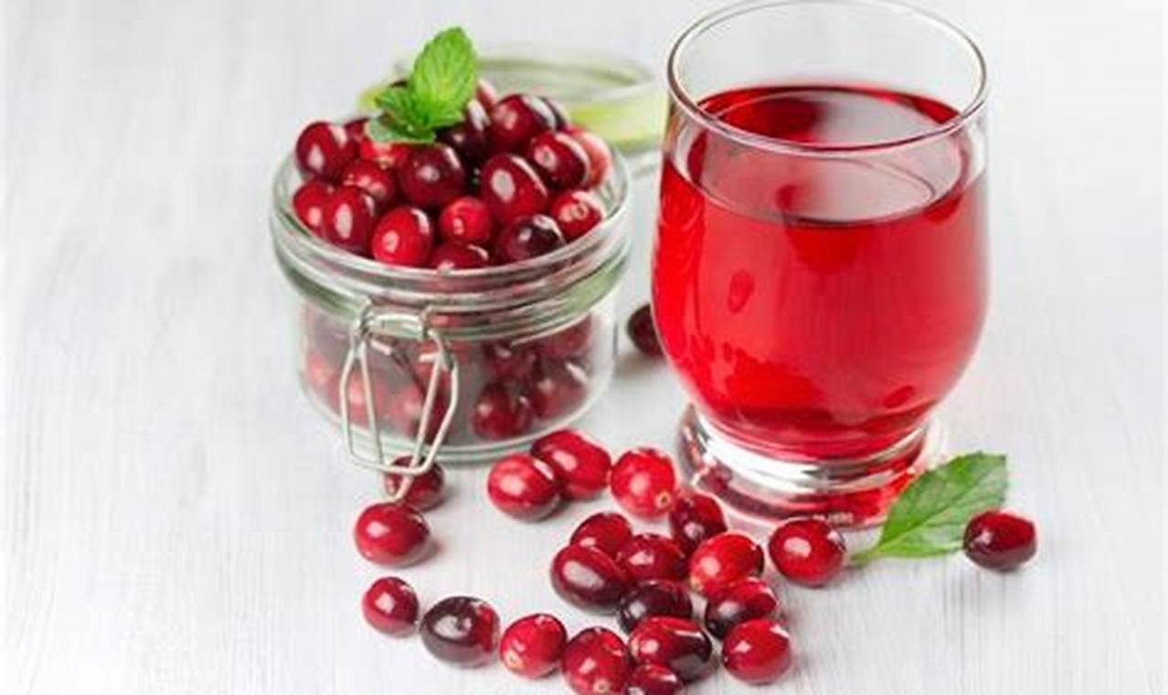 Jus Cranberry: 7 Manfaat Kesehatan yang Tak Terduga