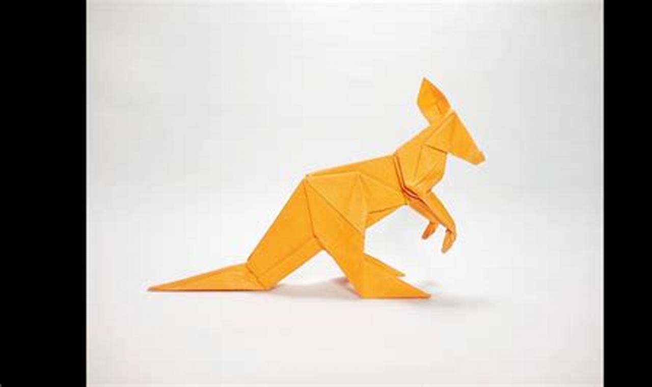 känguru origami anleitung