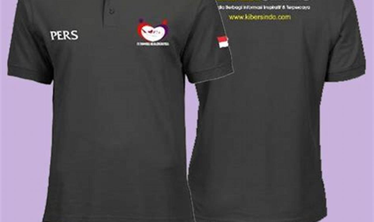 kaos polo bordir satuan