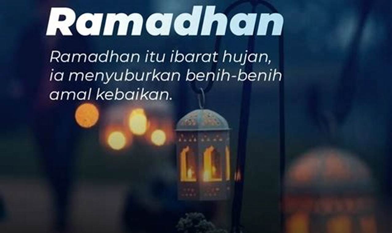 Kata-Kata Ramadan: Temukan Makna dan Rahasia Tersembunyi Bulan Suci