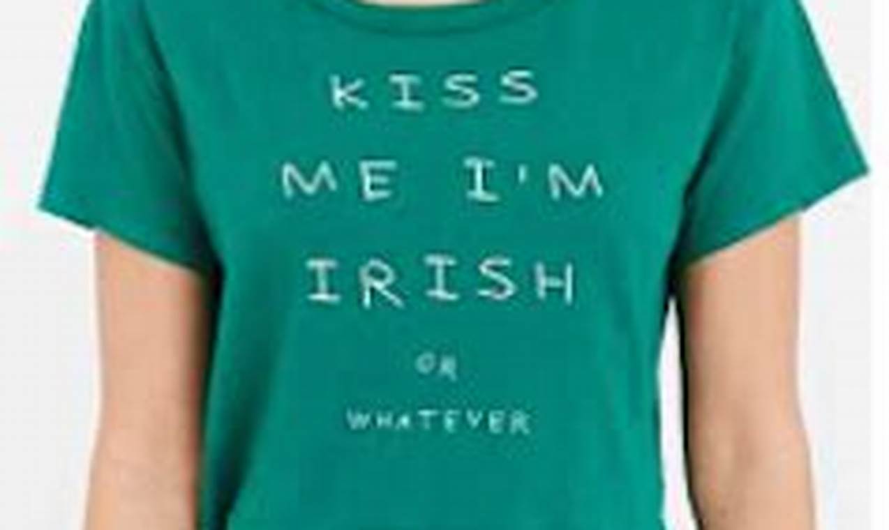 Traveling with Style: The Ultimate Guide to "Kiss Me I'm Irish" Crop Tops