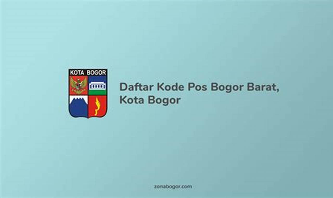 Panduan Lengkap Kode Pos Bogor Jawa Barat