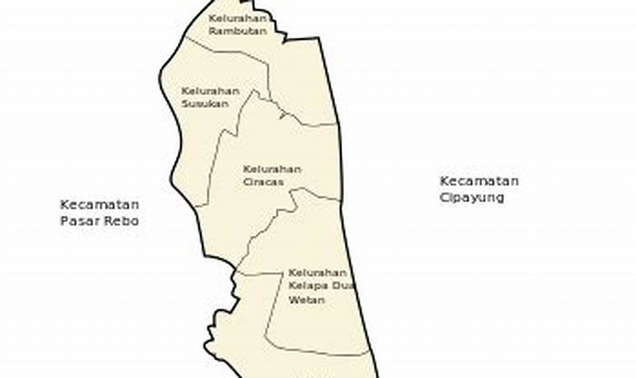 Panduan Lengkap Kode Pos Kecamatan Ciracas dan Sekitarnya