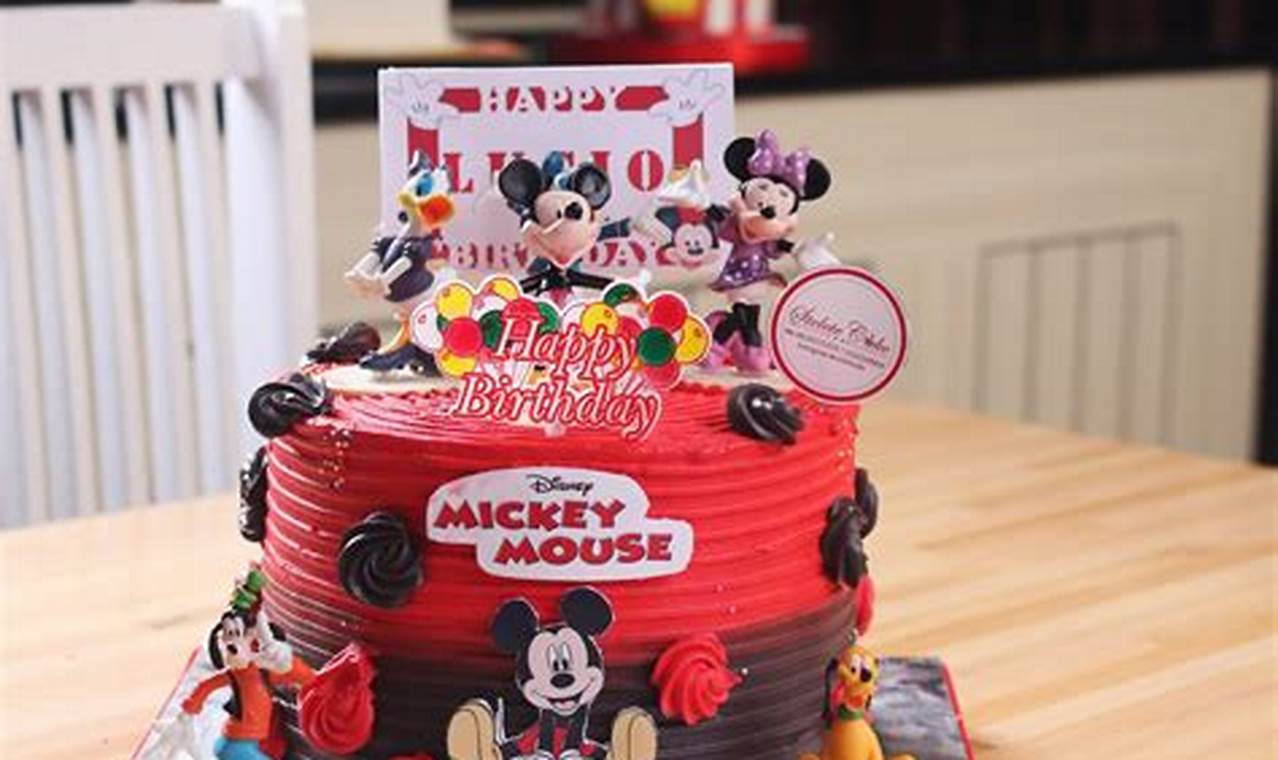 Pesona Kue Ulang Tahun Mickey Mouse Jakarta: Temukan Wawasan dan Resep Eksklusif