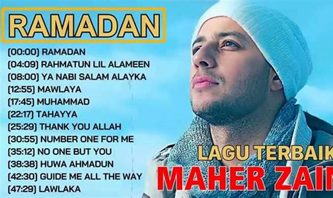 Temukan Pesona Ramadan Bersama Lagu Maher Zain