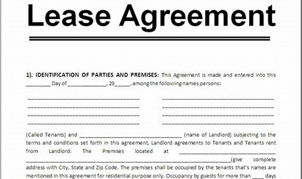 Definitive Guide: Understanding and Crafting a Comprehensive Leasing Agreement Template