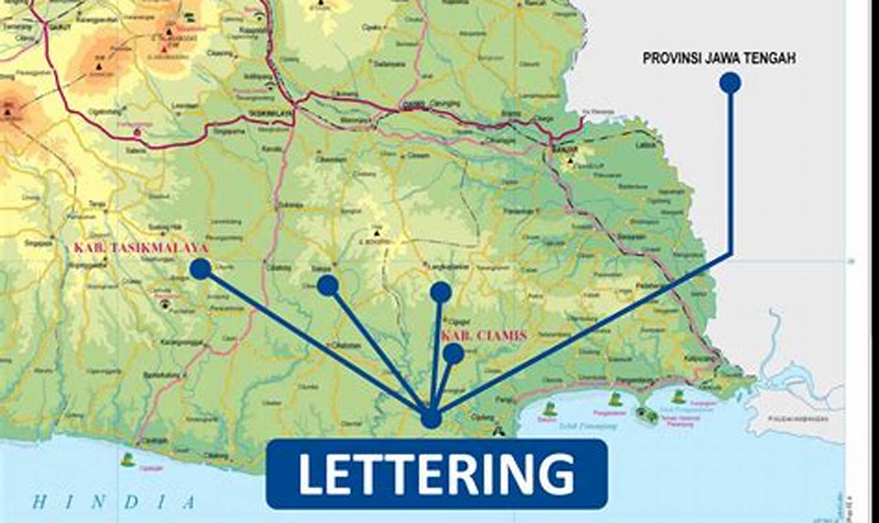 Lettering Peta Adalah: Seni dan Teknik Pemberian Huruf pada Peta