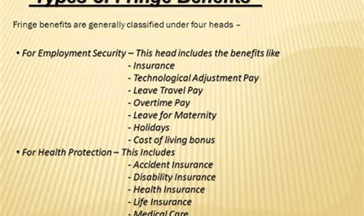Unveil Your Safety Net: Navigating Life Insurance Fringe Benefit 2023 for Secure Futures
