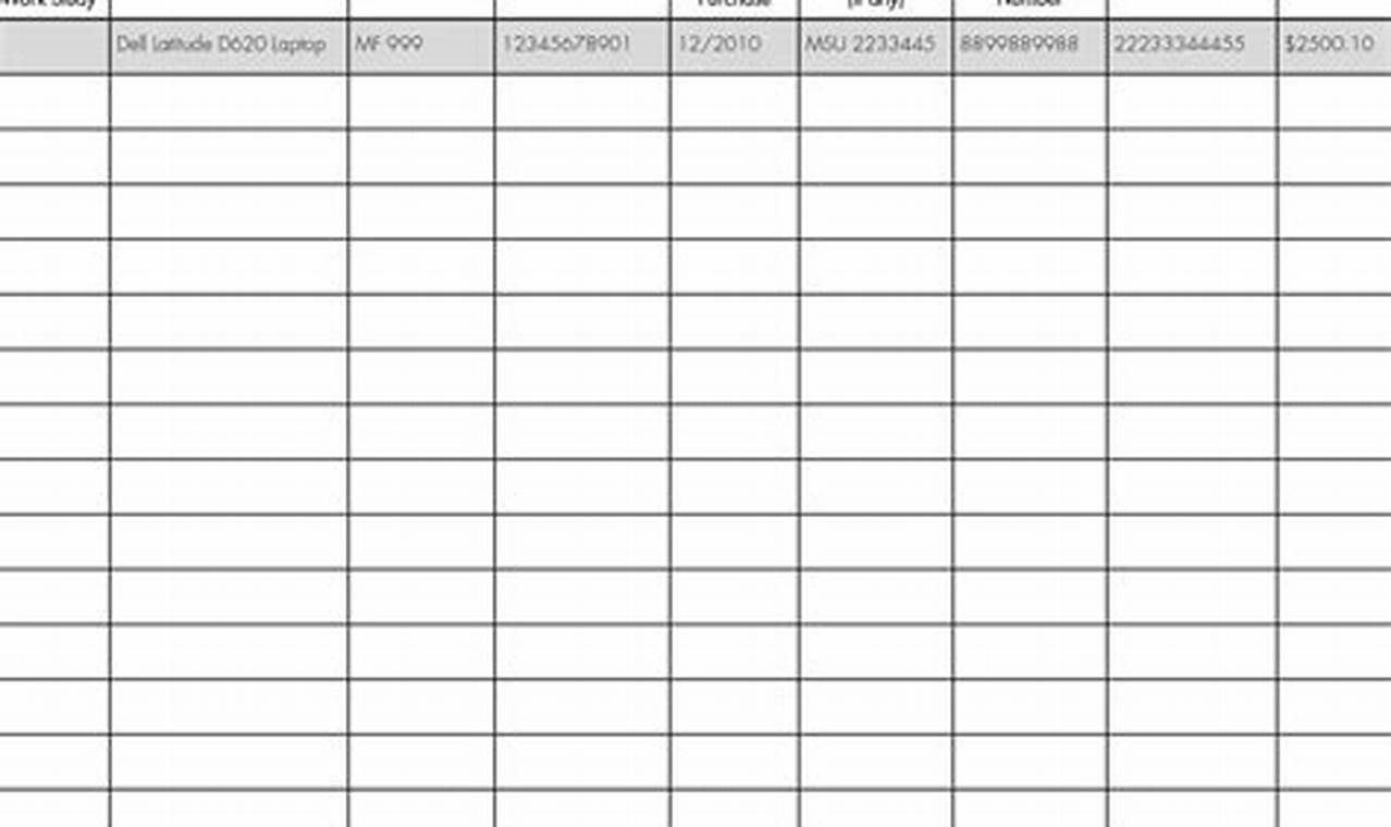 Livestock Inventory Template: A Comprehensive Guide for Streamlined Record-Keeping