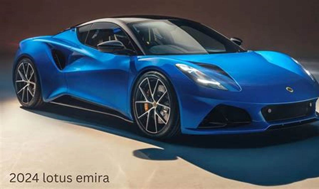 Unveiling the Lotus Emira: A Collector's Dream