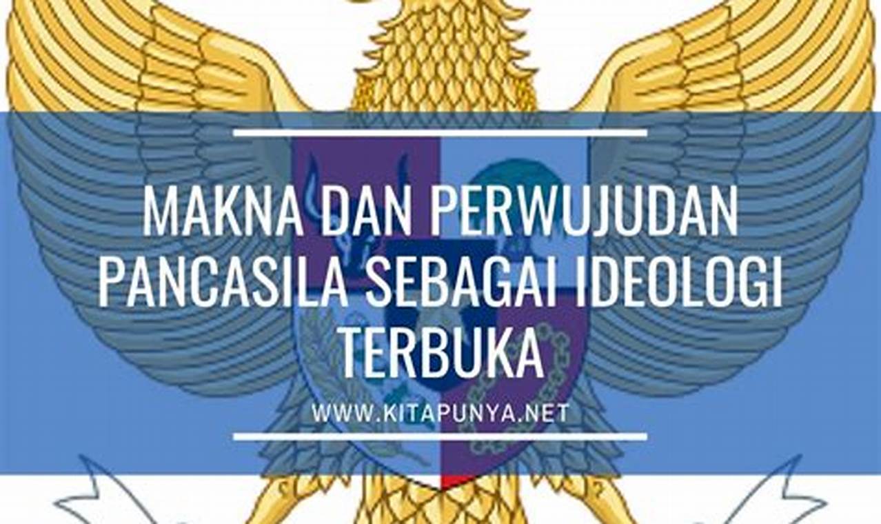 Memahami Makna Pancasila sebagai Ideologi Terbuka di Indonesia