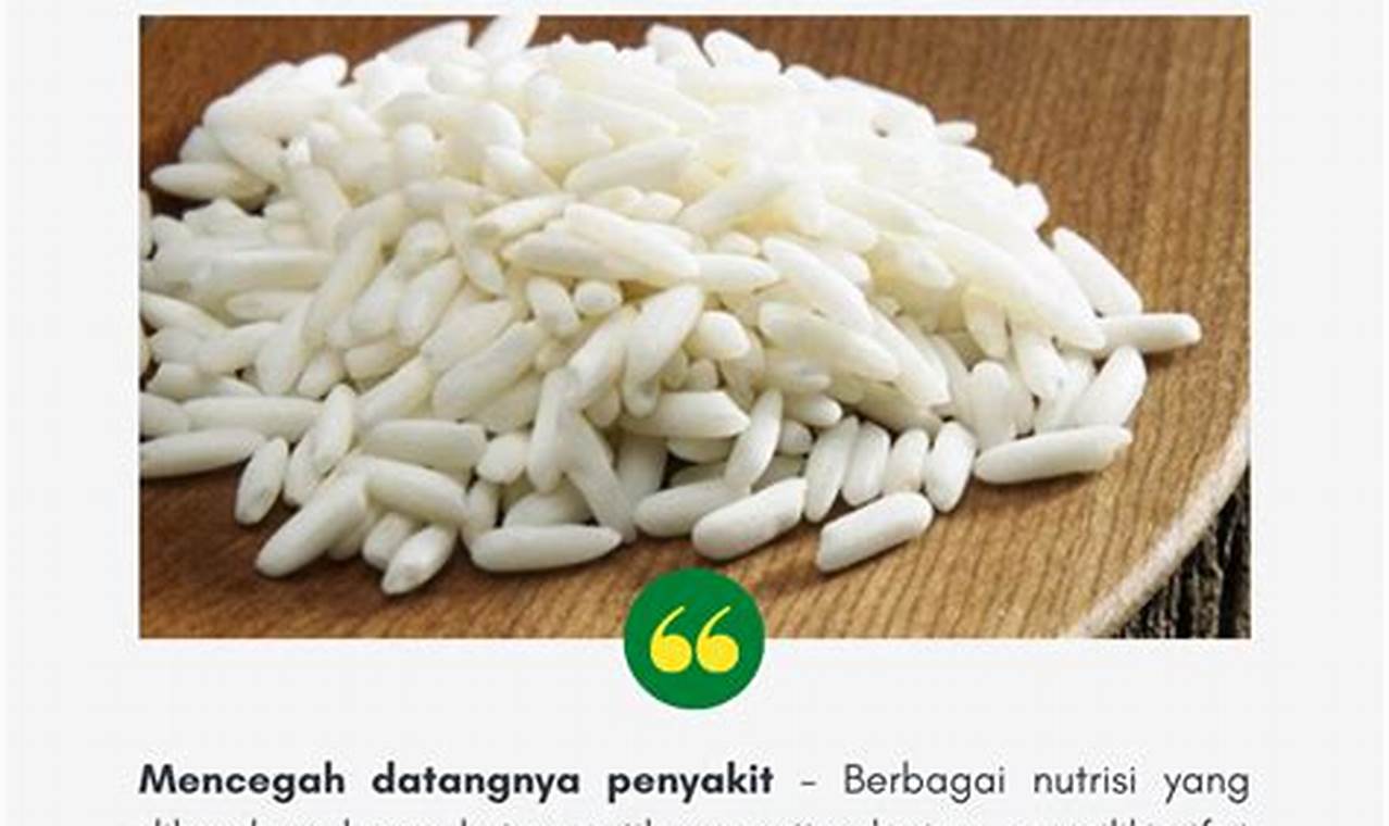 Temukan Manfaat Beras Ketan yang Jarang Diketahui