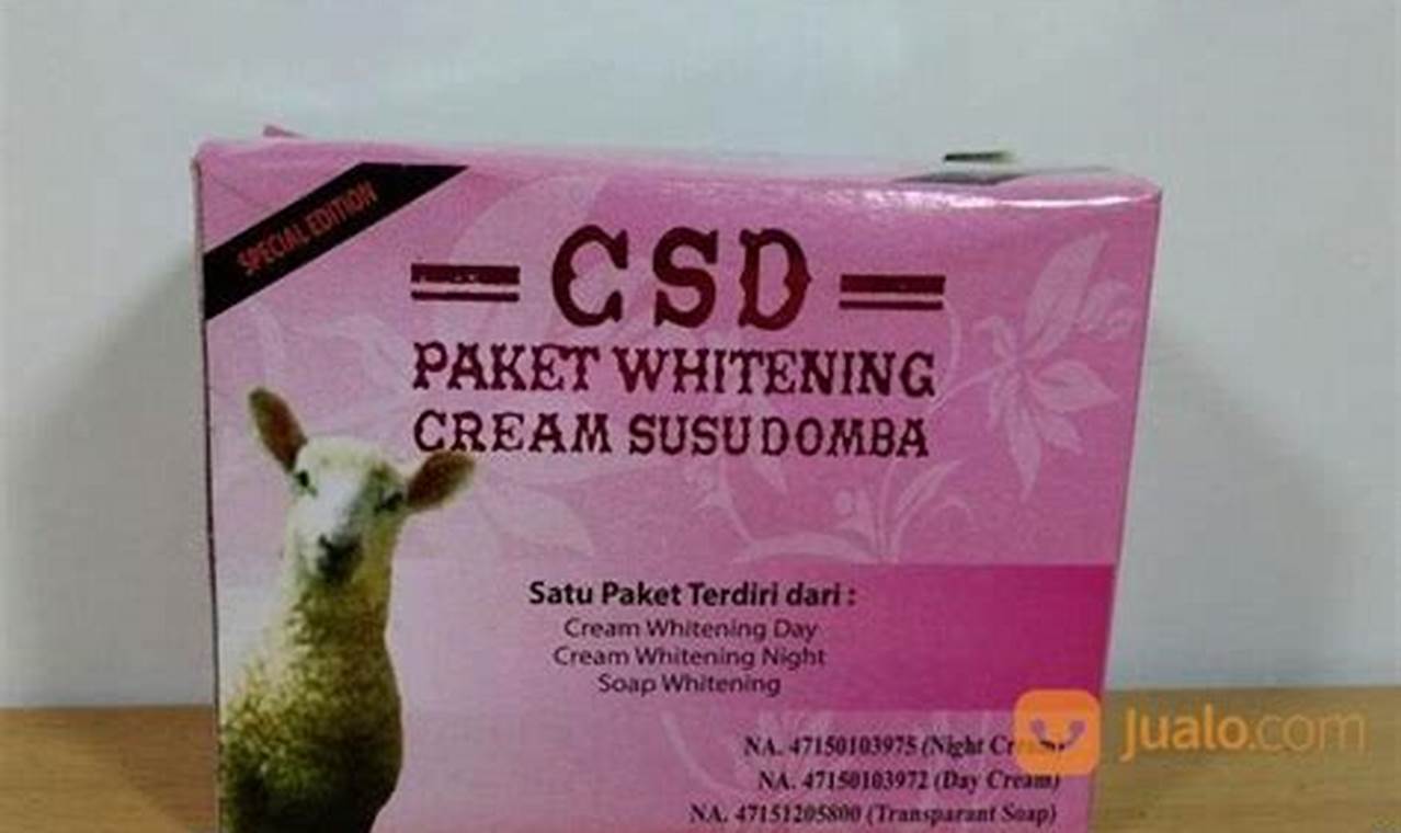 Temukan Manfaat Cream Susu Domba yang Jarang Diketahui