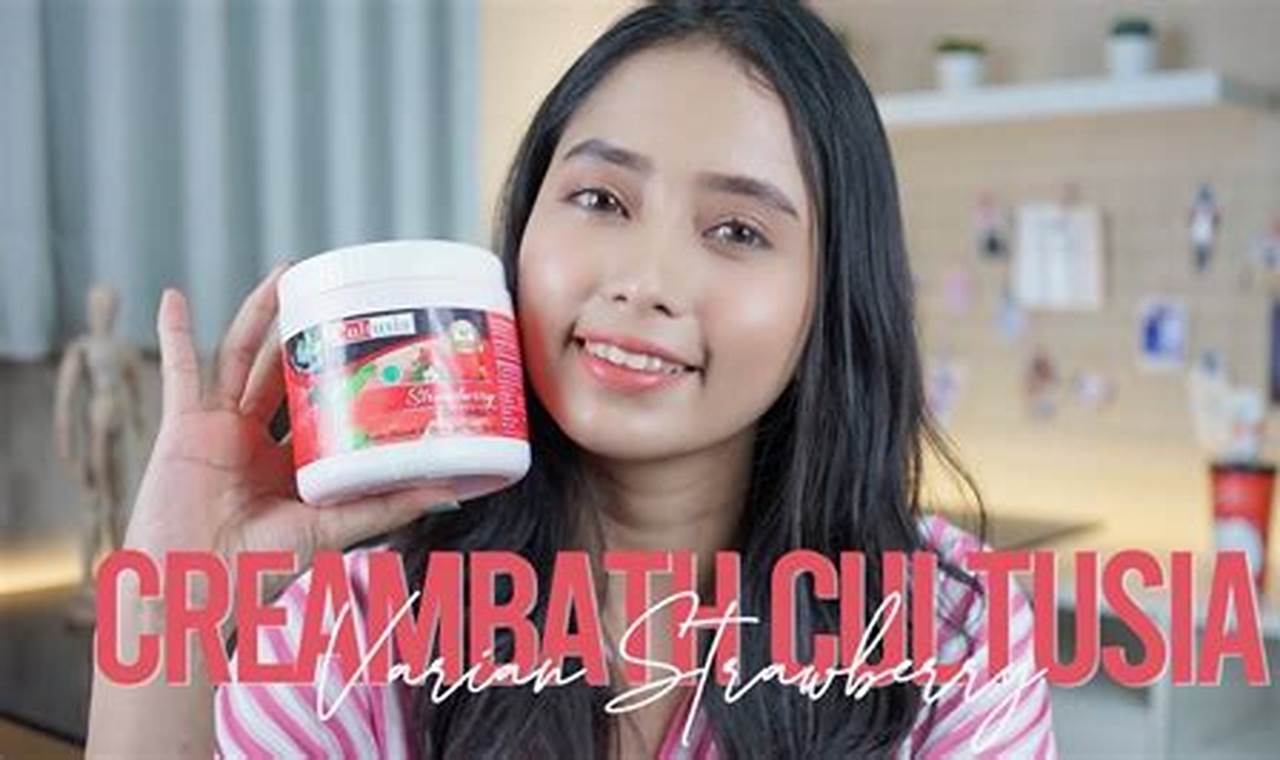 Manfaat Creambath Strawberry Jarang Diketahui, Wajib Tahu!