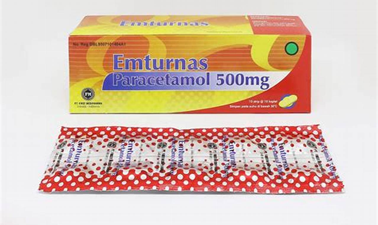 Temukan Khasiat Emturnas Paracetamol 500 mg yang Jarang Diketahui