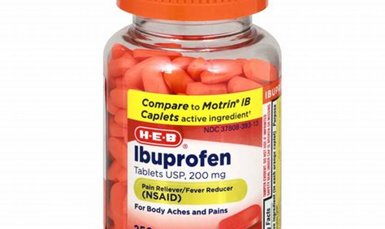 Temukan Manfaat Ibuprofen 200 mg yang Jarang Diketahui
