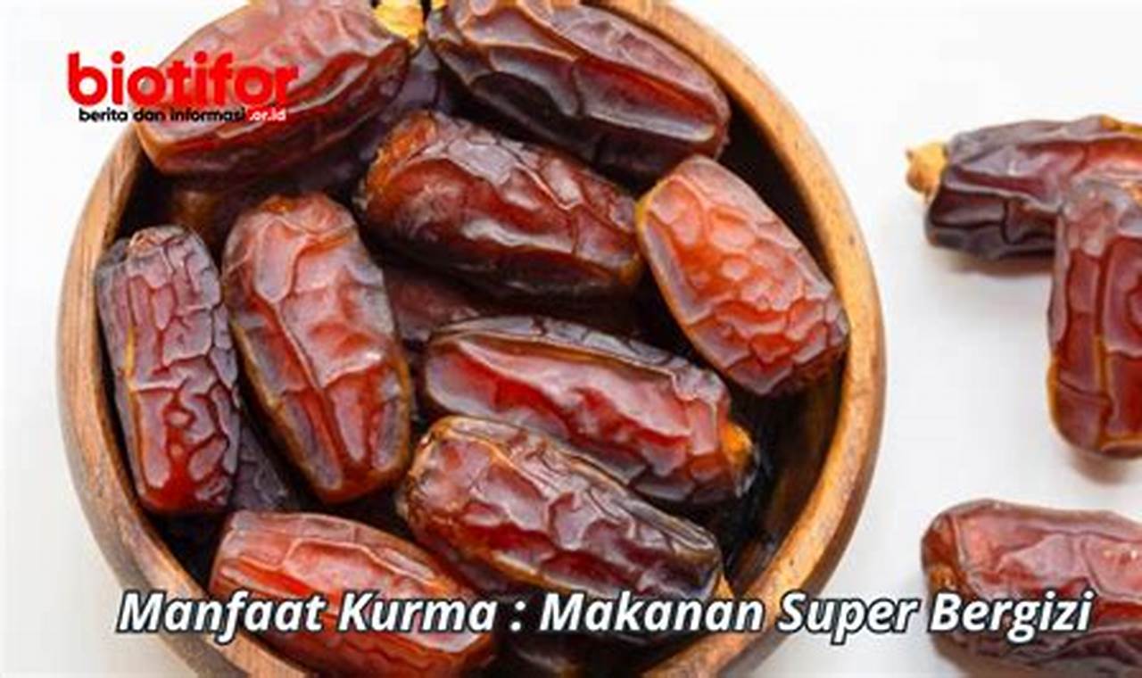 Ungkap 10 Manfaat Kurma, Makanan Super Bergizi