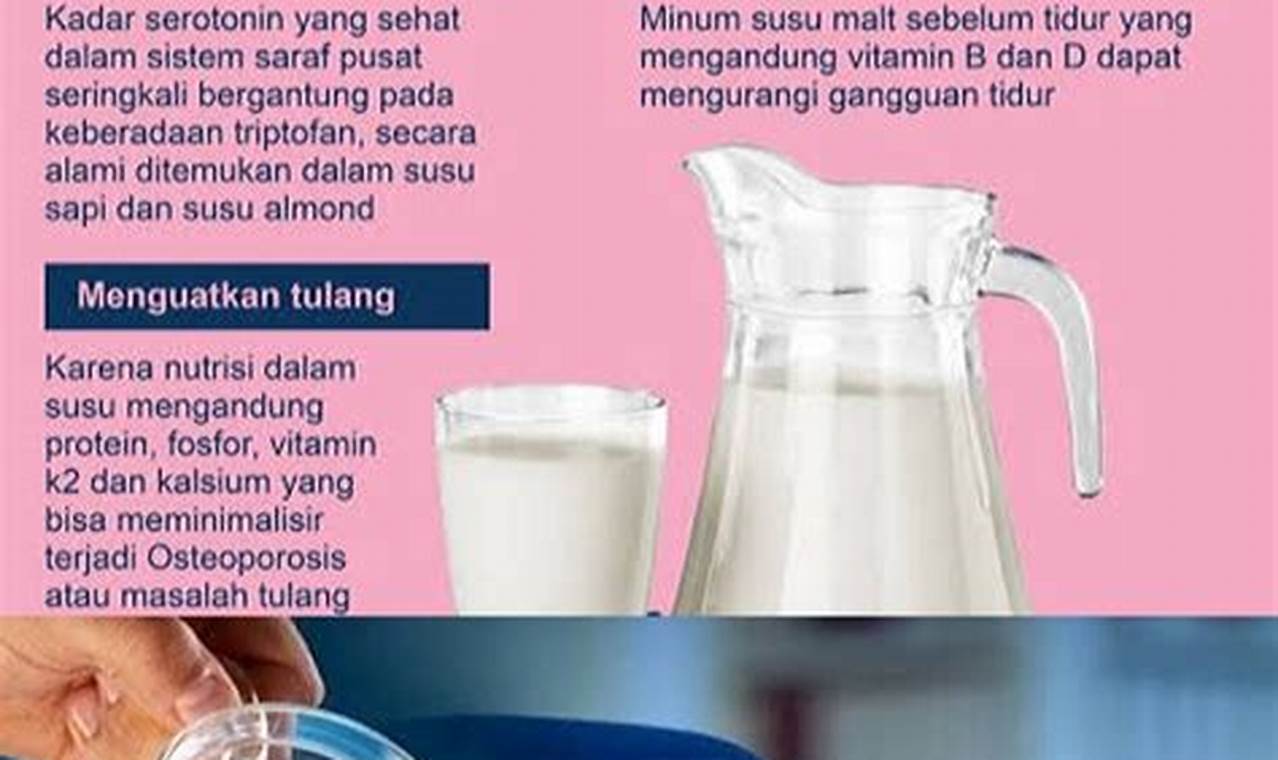 Temukan Rahasia Manfaat Minum Susu Malam Hari yang Jarang Diketahui