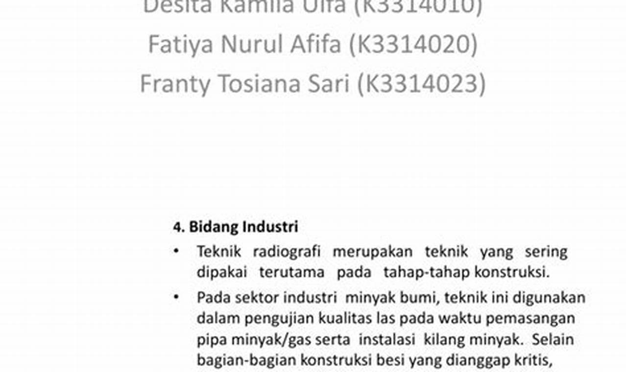 Temukan Segudang Manfaat Radioisotop dalam Bidang Industri yang Jarang Diketahui