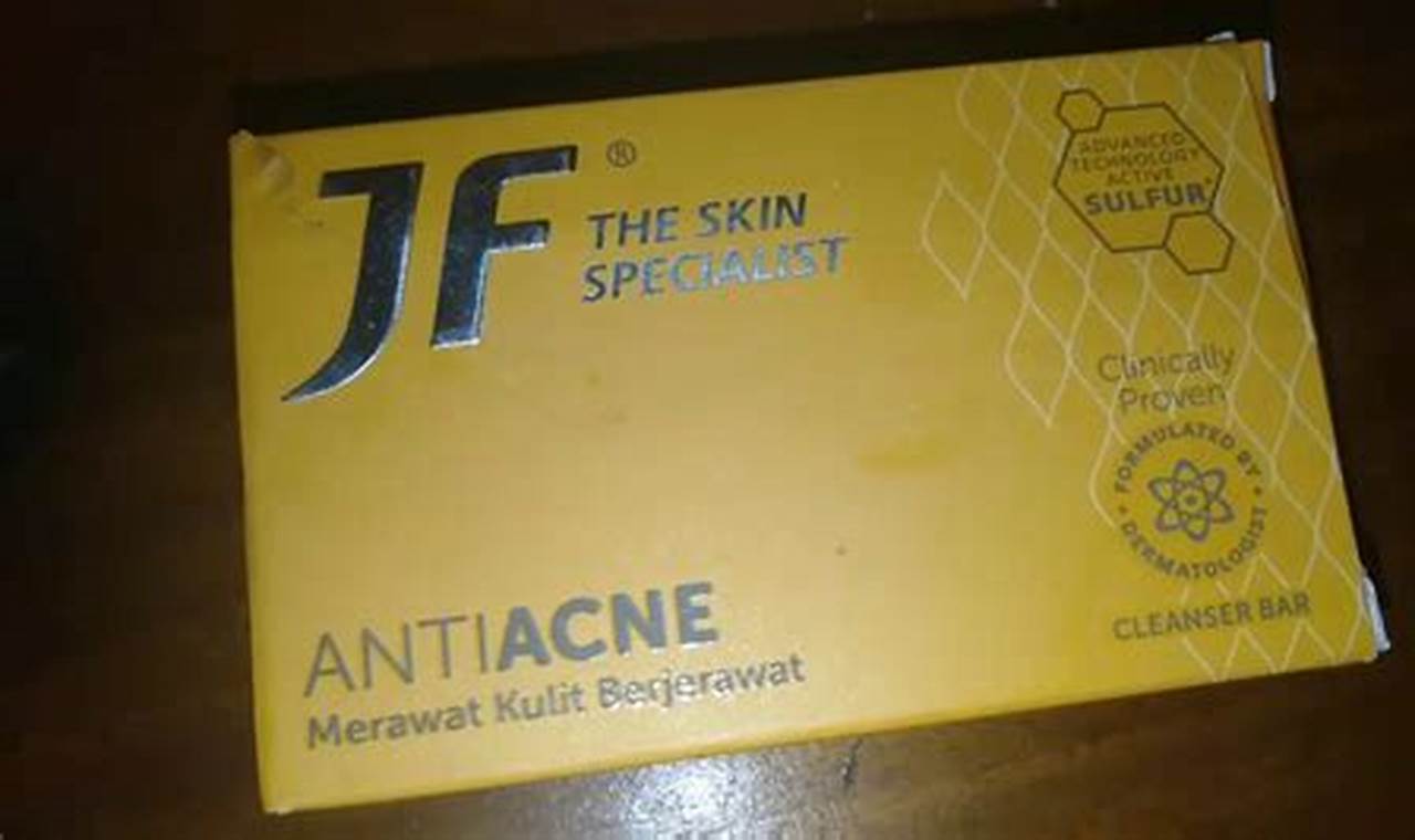 Temukan Manfaat Sabun JF Anti Acne yang Jarang Diketahui