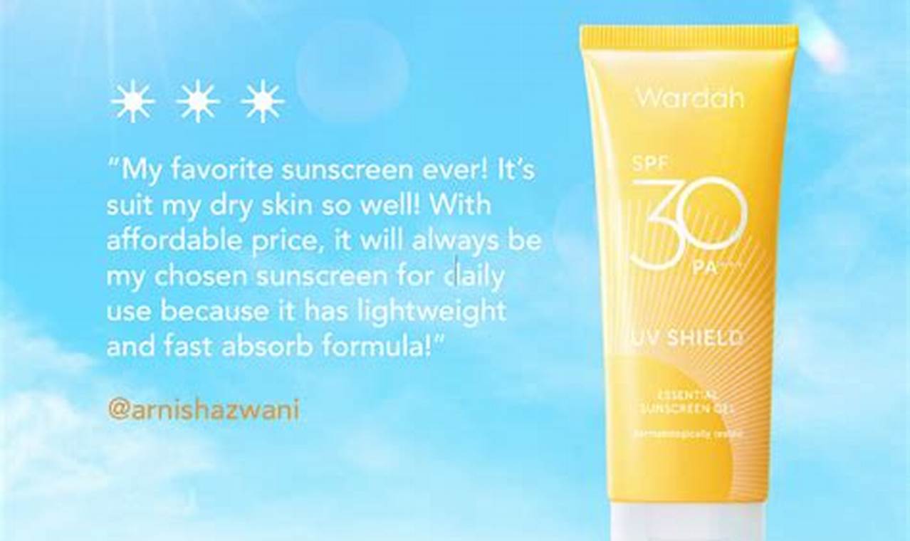Manfaat Sunscreen Wardah yang Perlu Diketahui untuk Kulit Sehat dan Terlindungi