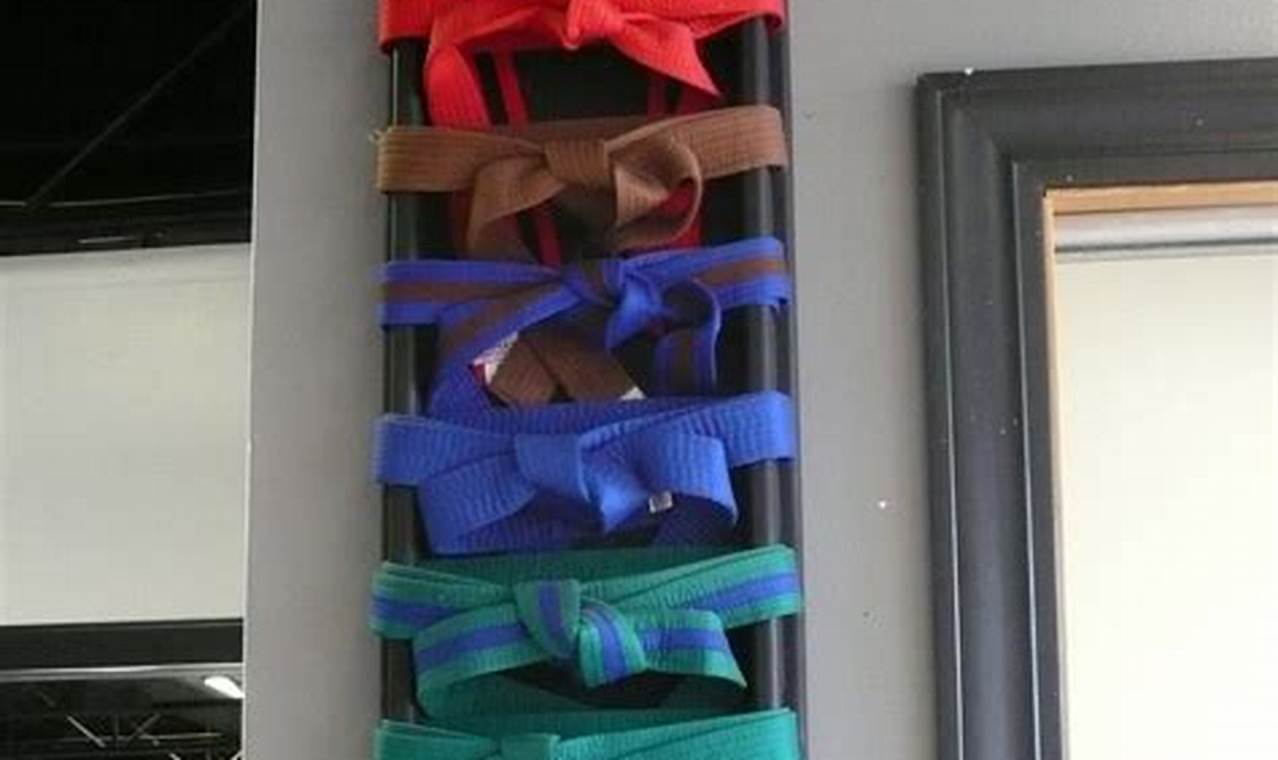 Unveiling the Secrets of Martial Arts Belt Displays: A Journey of Discovery