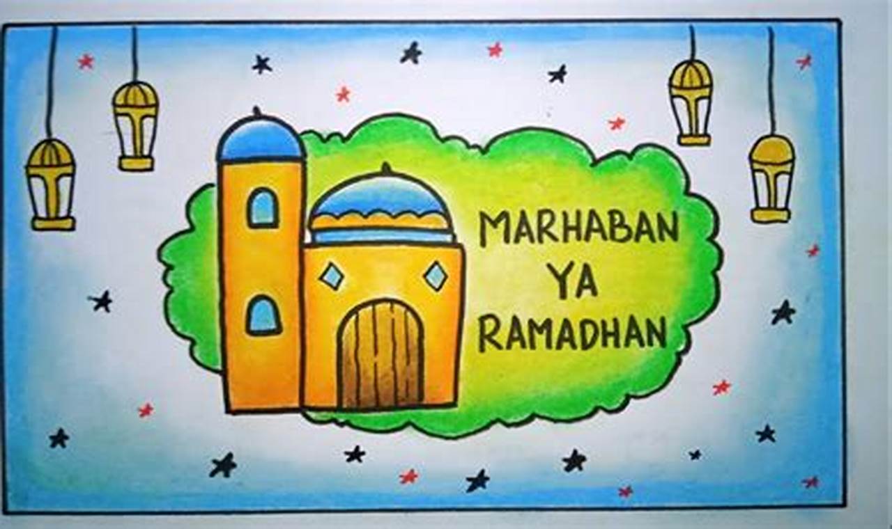 Rahasia Menakjubkan Menggambar Bulan Ramadhan Terungkap!