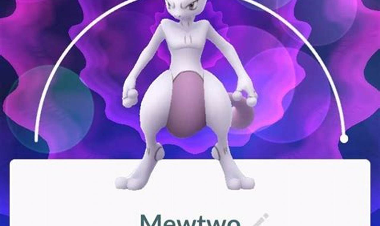 Mewtwo Best Moveset in Pokémon GO